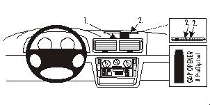 Brodit Vahvistettu ProClip, Volkswagen Passat 97-05