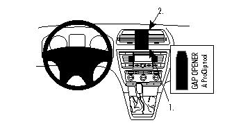 Brodit Vahvistettu ProClip, Skoda Octavia II 05-13