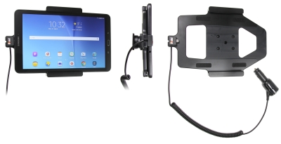 Brodit Aktiv-teline tupakansytyttimellä, Samsung Galaxy Tab E 9.6 