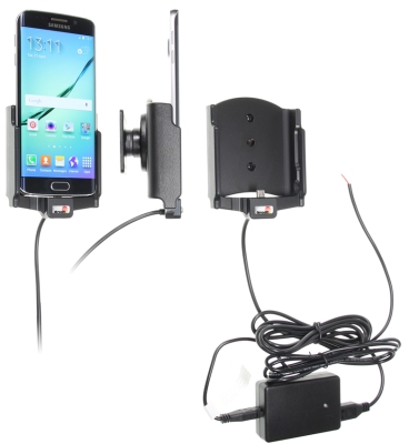 Brodit Aktiv-teline pysäköityyn asennukseen, Samsung Galaxy S6 edge 