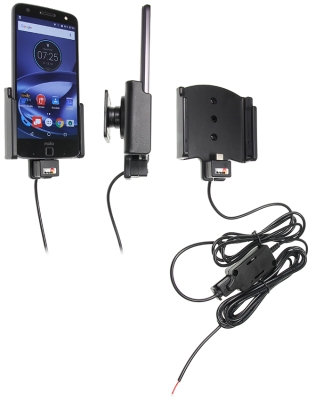 Brodit Aktiivinen pidike pysyvään asennukseen, Motorola Moto Z Force Droid 