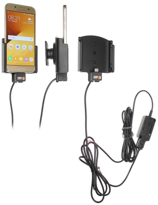 Brodit Aktiivinen pidike pysyvään asennukseen, Samsung Galaxy A3 (2017) 