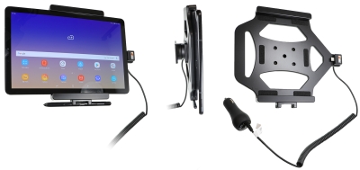 Brodit aktiivinen pidike tupakansytytintäliitännällä, Samsung Galaxy Tab S4 10.5 SM-T830/SM-T835 