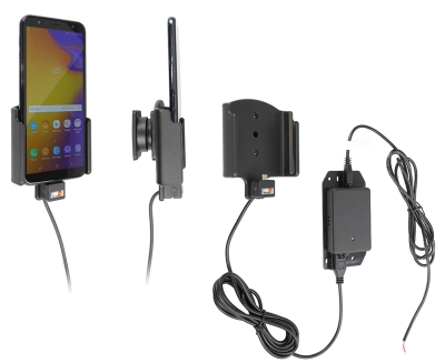 Brodit Aktiv-teline pysyvään asennukseen, Samsung Galaxy J4+ (SM-J415) 