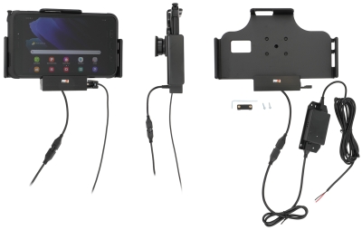 Brodit Aktiv-teline pysyvään asennukseen, Samsung Galaxy Tab Active 2 SM-T390/SM-T395/3 SM-T570/SM-T575