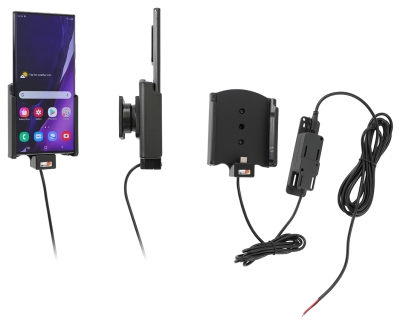 Brodit Aktiv-teline pysäköityyn asennukseen, Samsung Galaxy Note 20 Ultra 5G 