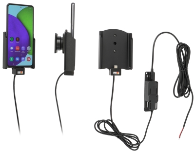 Brodit Aktiv-teline pysäköityyn asennukseen, Samsung Galaxy A52 SM-A52F/DS/A52S 5G SM-A528B. SM-A528B/DS