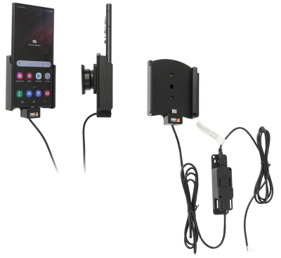 Brodit Aktiv-teline pysäköityyn asennukseen, Samsung Galaxy S22 Ultra 5G (SM-S908B/SM-S908B/DS) 