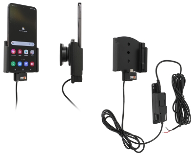 Brodit Aktiv-teline pysäköityyn asennukseen, Samsung Galaxy S22+ 5G (SM-S906B/SM-S906B/DS) 