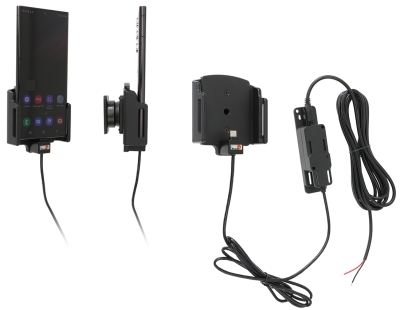 Brodit Aktiv-teline pysäköityyn asennukseen, Samsung Galaxy S22 Ultra 5G (SM-S908B/SM-S908B/DS) 