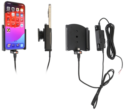 Brodit Aktiv-teline pysäköityyn asennukseen, Apple iPhone 15 Pro Max 