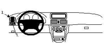 Toyota Corolla 98-01, Vänster