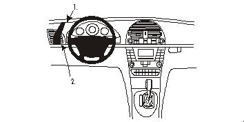 Brodit ProClip, Mercedes Benz E-sarja, Sedan 02-09