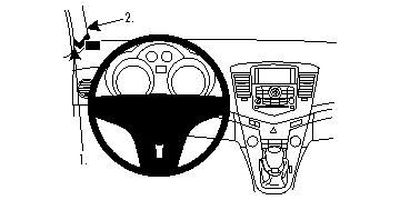 Chevrolet Cruze 09-14, Vänster