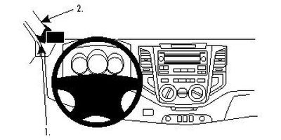 Toyota HiLux 12-15, Vänster