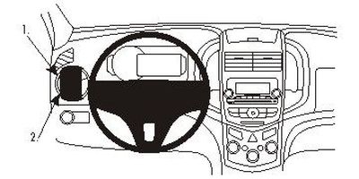 ProClip Monteringsbygel Chevrolet Trax 14-14, Vänster