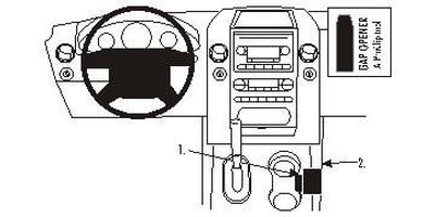 Ford F-150 04-08, Konsol