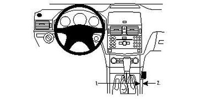 Mercedes Benz C-Klass 07-10, Konsol