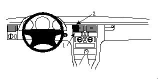 Brodit ProClip, Mercedes Benz E-Sarja, Farmariauto 95-02