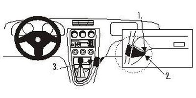 ProClip Monteringsbygel Alfa Romeo 156 98-01, Vinklad, låg