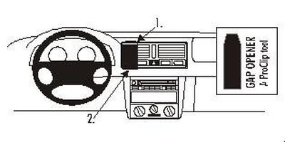 Volkswagen Golf IV/Bora 98-03, Center