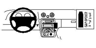Proclip Monteringsbygel Mazda Miata/MX-5 98-05