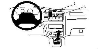 Chevrolet Tracker 98-04, Centrerad