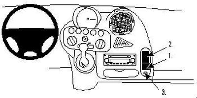 Fiat Multipla 99-09, Vinklad