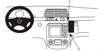 Brodit ProClip, Mercedes Benz S-luokka 00-02