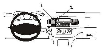 Chevrolet Impala 00-05, Centrerad