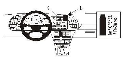 Saab 9-3 98-02, Center, Träpanel