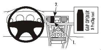 Opel Signum 03-08/Opel Vectra 02-10, Centrerad