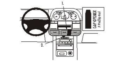 Nissan X-Trail 02-03, Centrerad