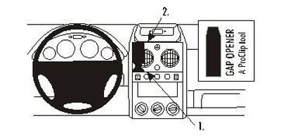 Citroen Berlingo 03-08, Centrerad