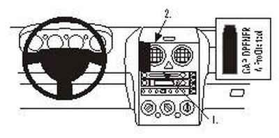 Ford Fusion 03-05, Centrerad