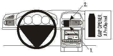 Brodit ProClip, Porsche Cayenne 03-10
