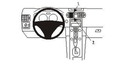 Volvo S40 04-12, Centrerad