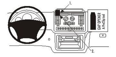 Mercedes Benz Vito 04-14, Centrerad