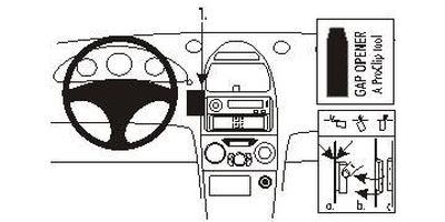 Toyota Celica 00-05, Centrerad
