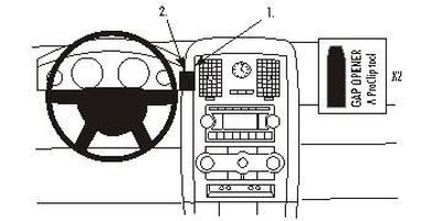 Chrysler 300C/Touring 05-10, Centrerad