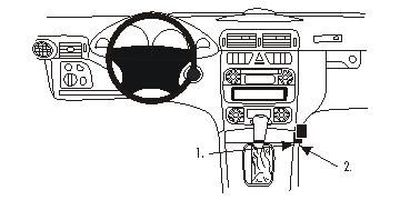 Mercedes Benz C-Klass 00-06, Vinklad, Låg