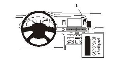 Audi A6 04-09, Vinklad, Hög