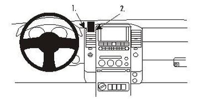 Nissan Navara 06-10, Centrerad