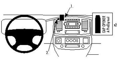 Dodge Ram Pick Up 06-08, Centrerad