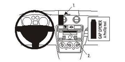 Ford Fusion 06-12, Centrerad