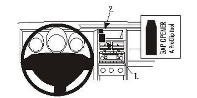 Dodge Nitro 07-12, Centrerad