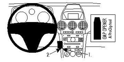 Opel Antara 07-15, Centrerad