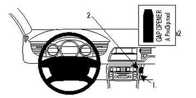 Citroen C5 III 08-15, Vinklad