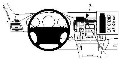 Hyundai Sonata 09-10, Centrerad