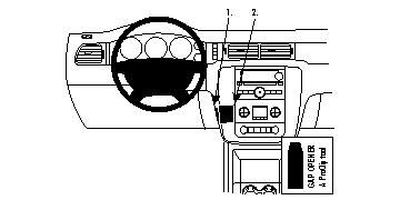 Chevrolet Avalanche 07-13, Centrerad, Låg